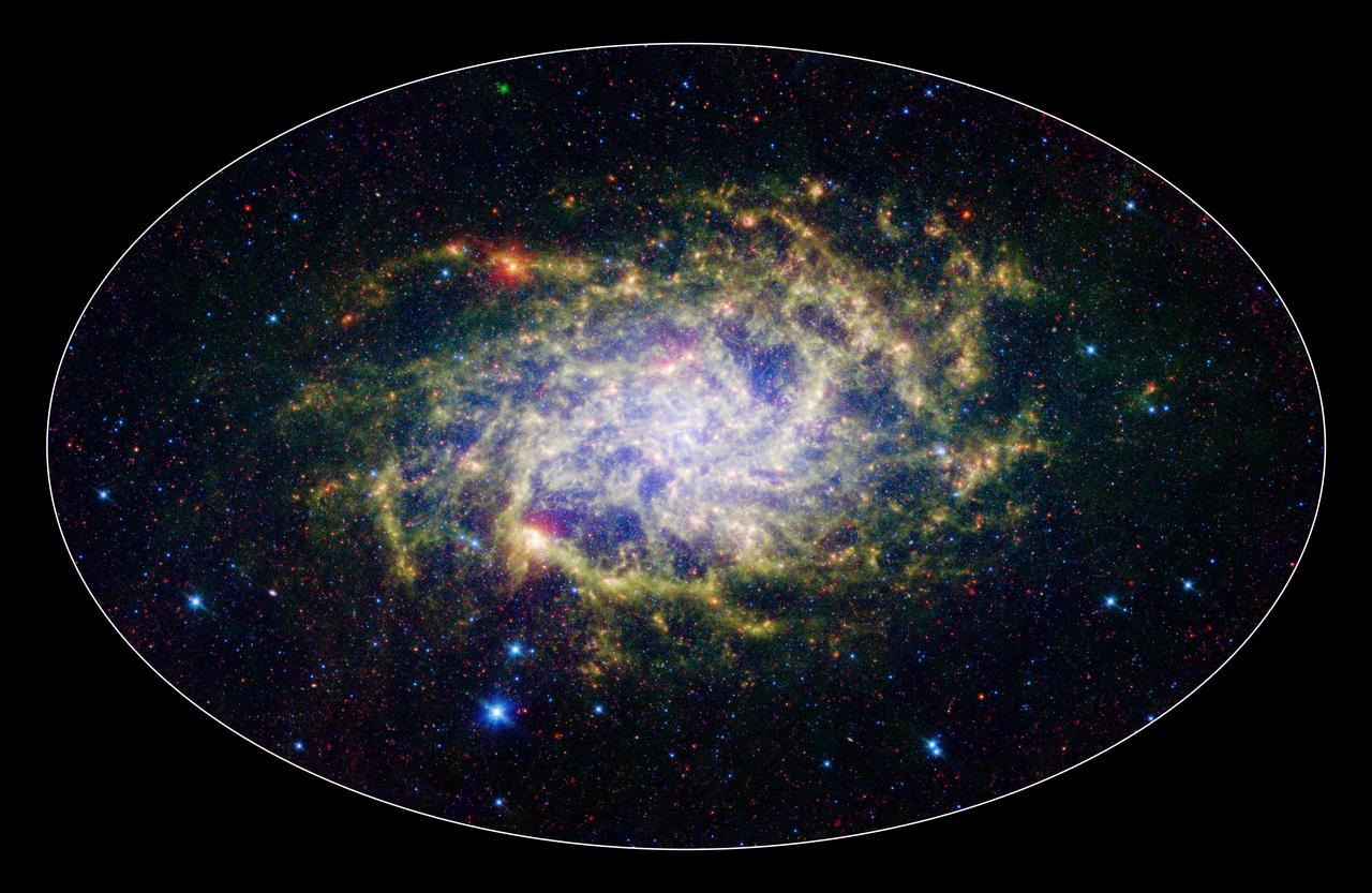 La Galaxia del Triángulo (M33), tercera del Grupo Local