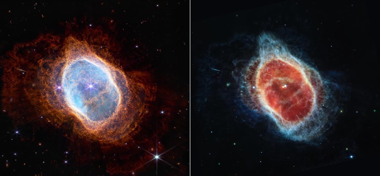 La Nebulosa del Anillo Austral (NGC 3132), vista por el James Webb